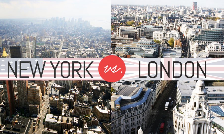 Fashion Week Wrapup: A New York vs London Infographic