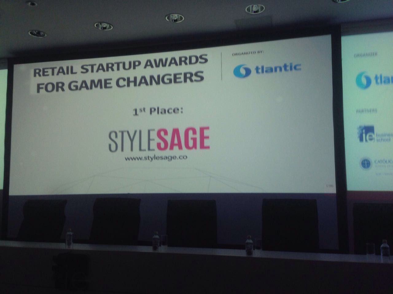 Retail Startup Awards for Game Changers: 1st Prize goes to StyleSage!