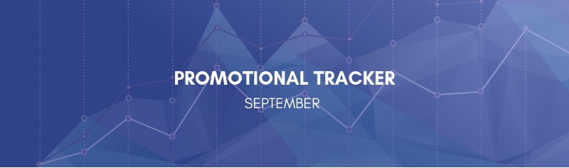 September Promotional Tracker
