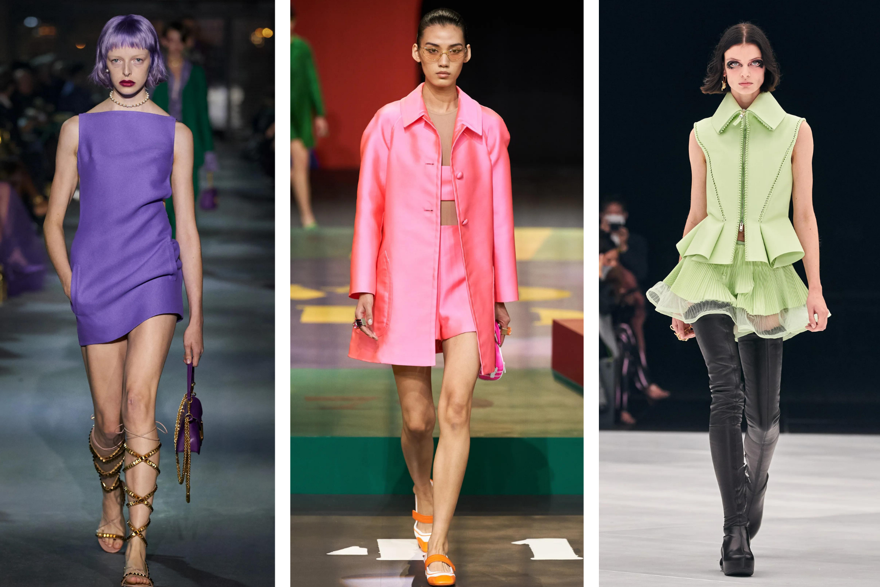The 90s and 00s fashion trends that reigned on the runway for SS 22